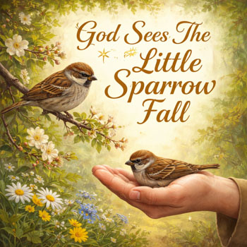 God Sees The Little Sparrow Fall