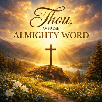 Thou, Whose Almighty Word