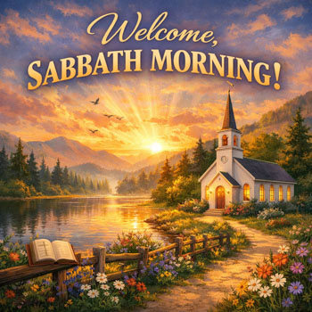 Welcome, Sabbath Morning!