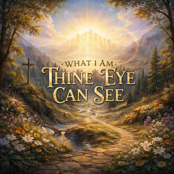 What I Am Thine Eye Can See